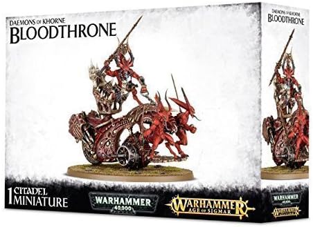 Warhammer 40,000/ Age Of Sigmar: Chaos Daemons: Bloodthrone of Khorne/ Skull Cannon of Khorne 