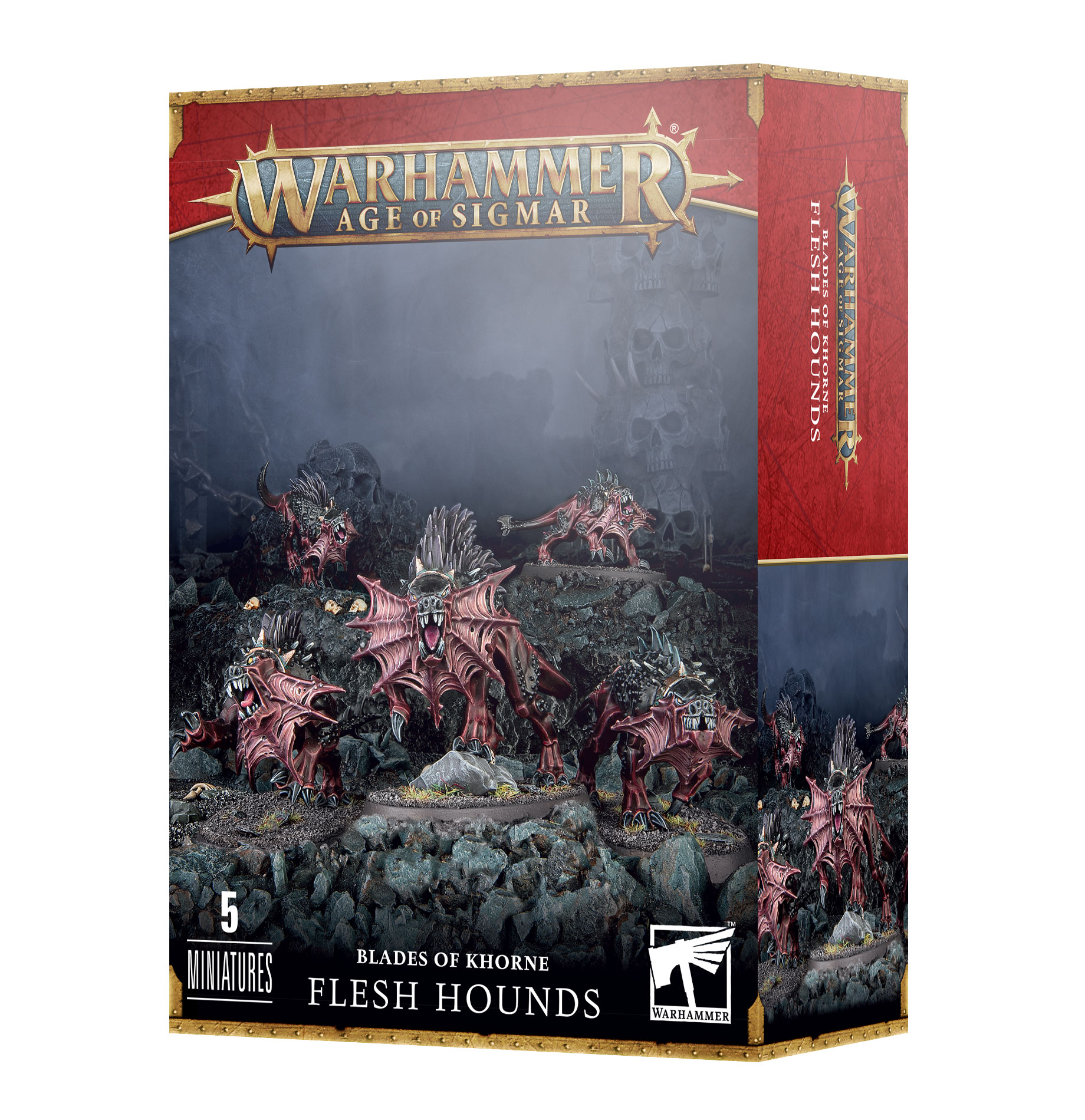 Warhammer 40,000/ Age Of Sigmar: Chaos Daemons: Flesh Hounds 