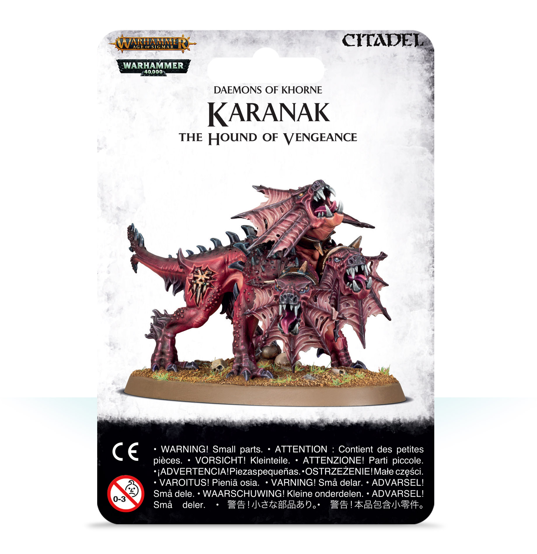 Warhammer 40,000/ Age Of Sigmar: Chaos Daemons: Karanak The Hound of Vengeance 