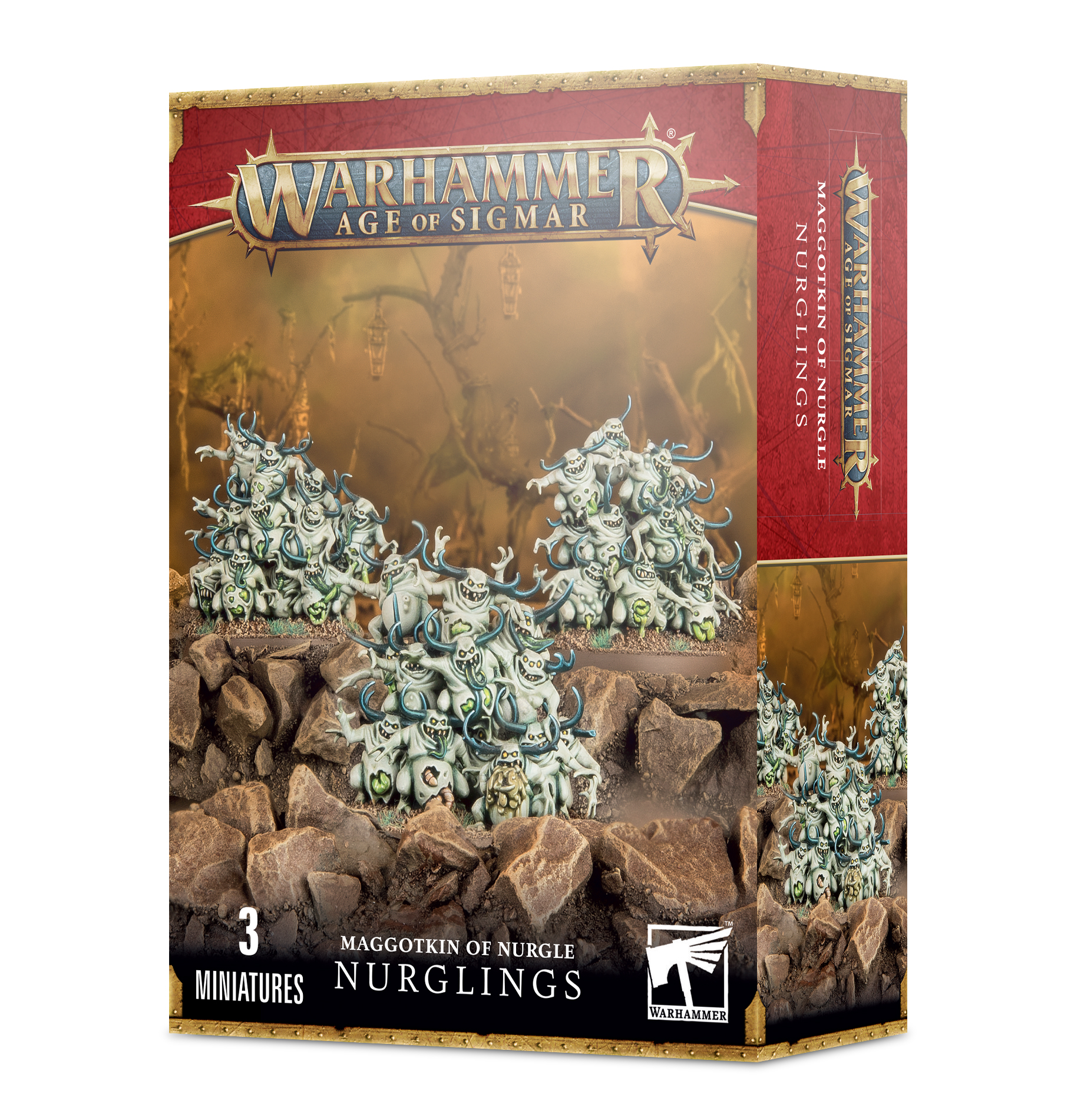 Warhammer 40,000/ Age Of Sigmar: Chaos Daemons: Nurglings 