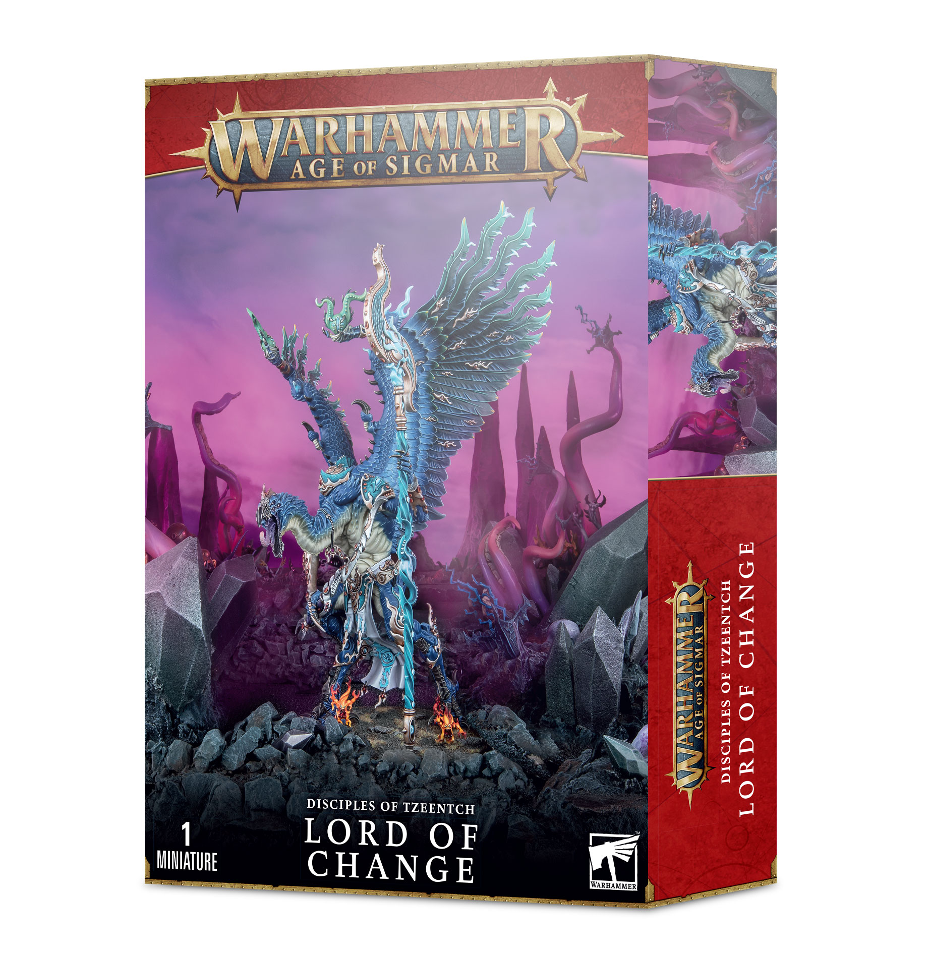 Warhammer 40, 000/ Age Of Sigmar: Chaos Daemons: Tzeentch Lord of Change / Kairos Fateweaver 