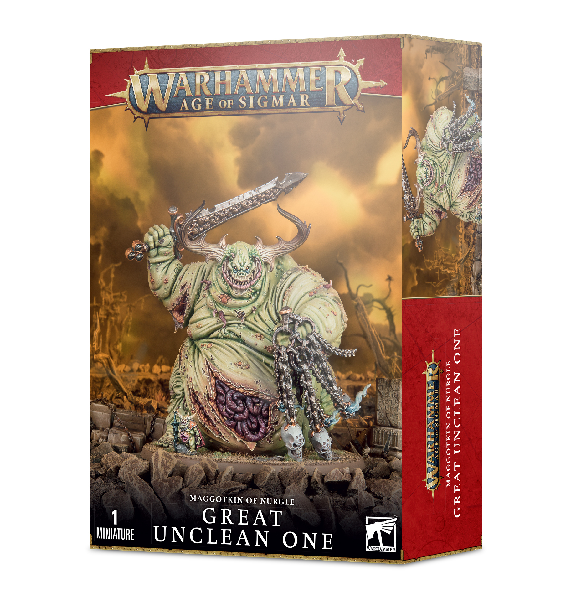 Warhammer 40,000/ Age Of Sigmar: Daemons of Nurgle: Great Unclean One 