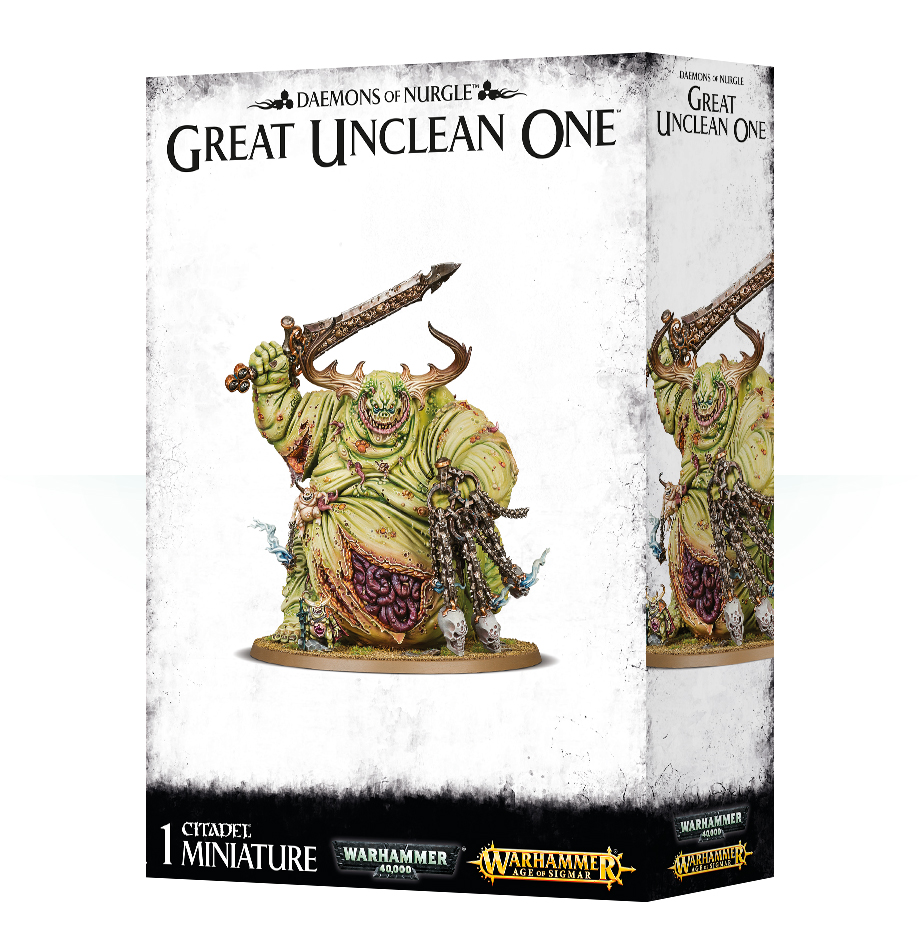 Warhammer 40,000/ Age Of Sigmar: Daemons of Nurgle: Great Unclean One 