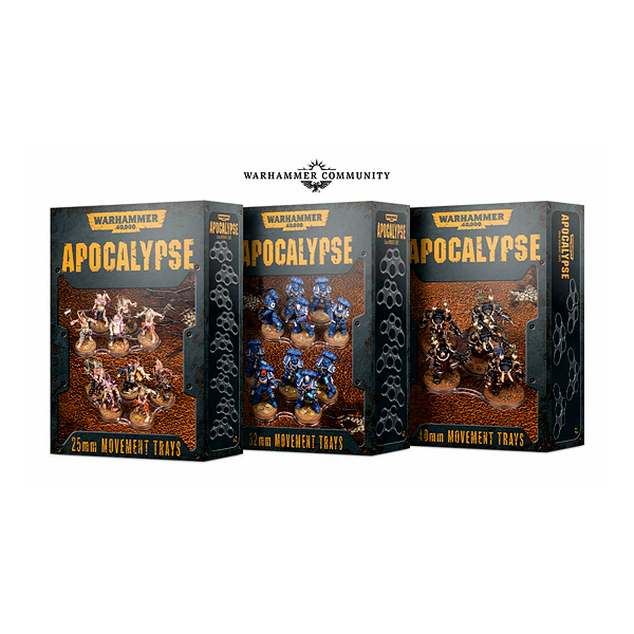 Warhammer 40,000: Apocalypse 40mm Movement Trays 