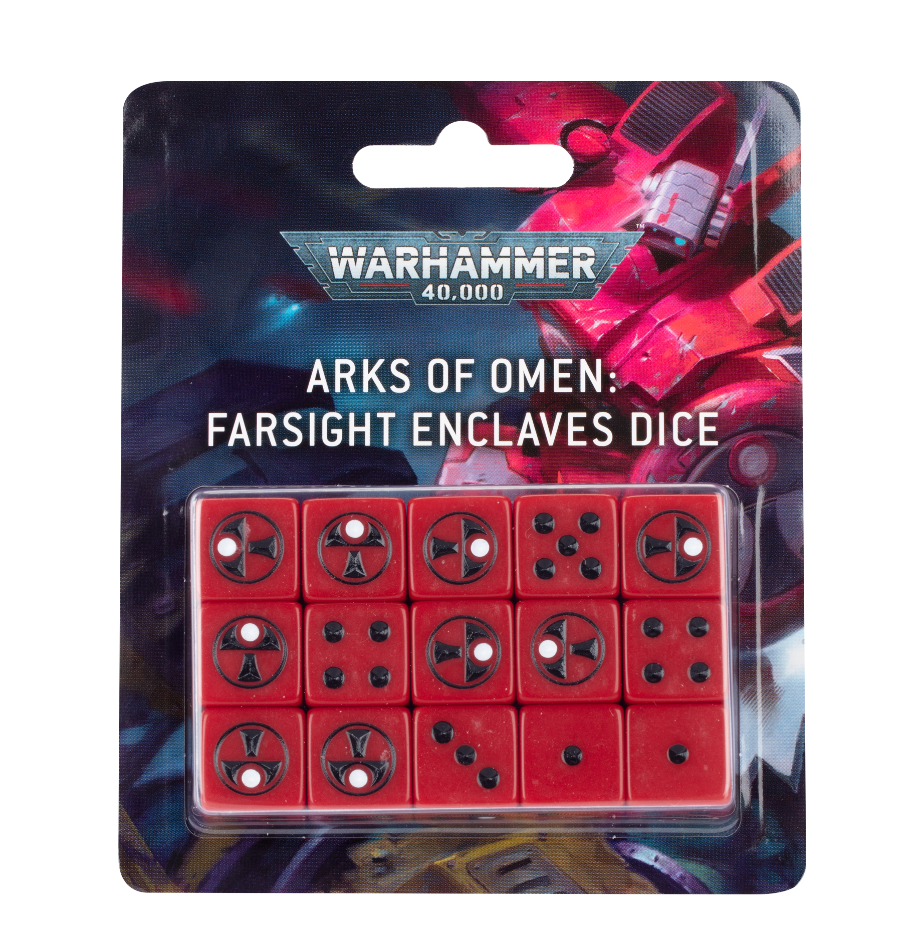 Warhammer 40,000: Arks of Omen: Farsight Enclaves Dice (Apr 1st) 