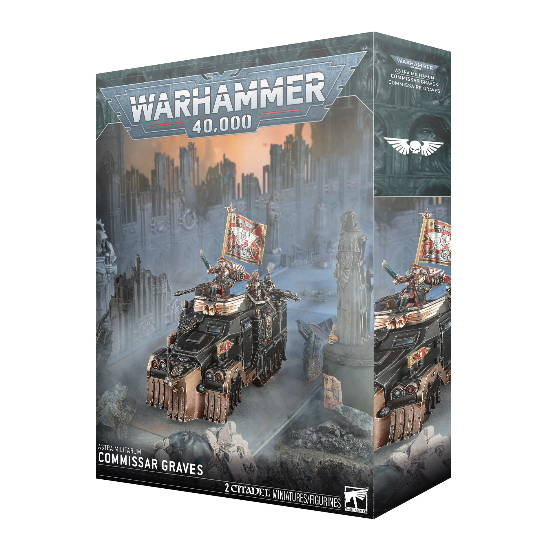 Warhammer 40,000: Astra Militarum: Commissar Graves 