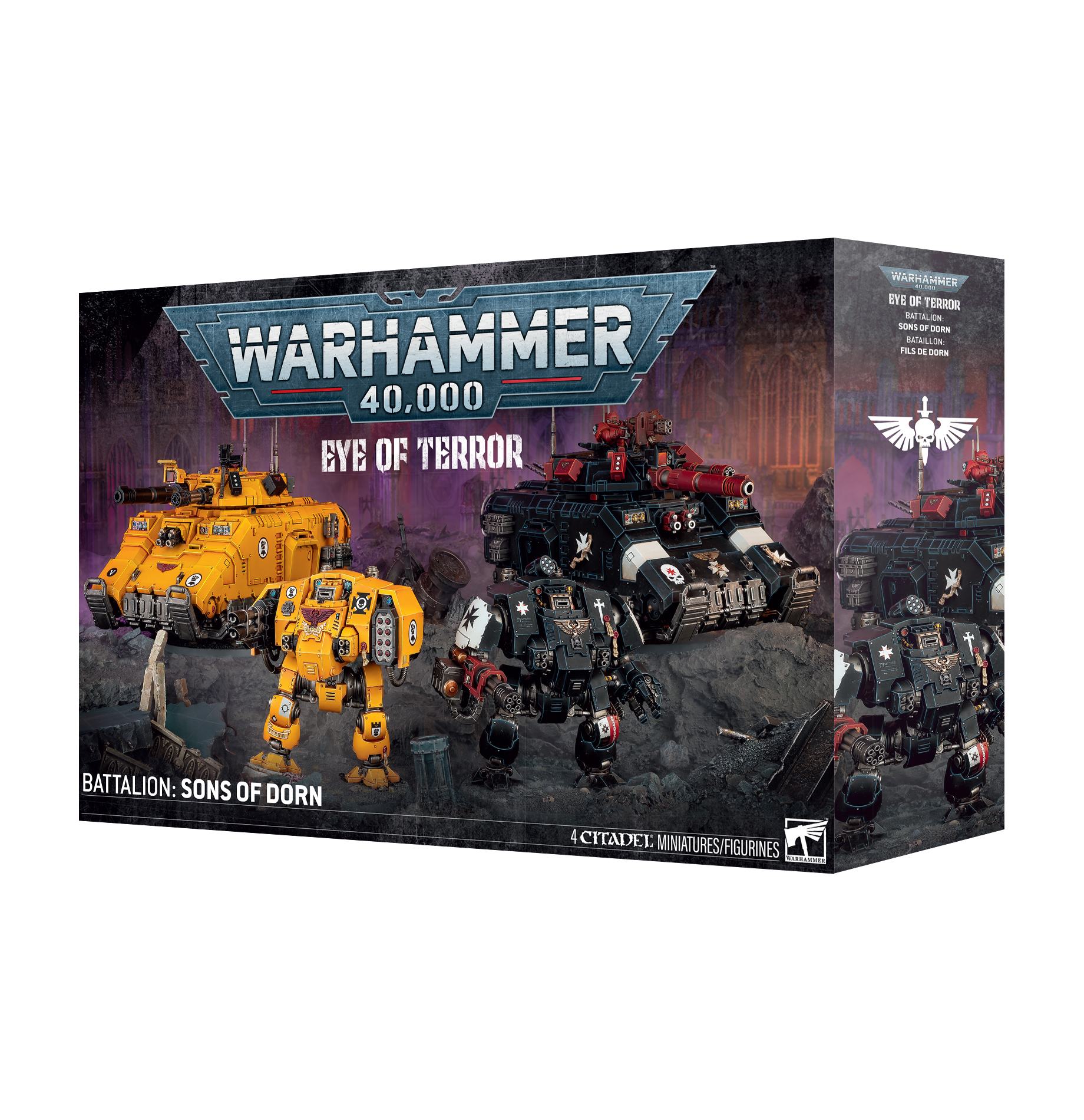 Warhammer 40,000: Black Templars: Eye of Terror Battalion- Sons of Dorn 