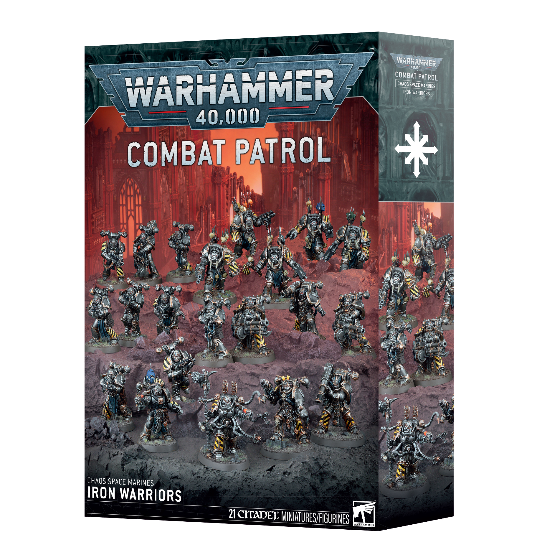 Warhammer 40,000: Chaos Space Marines: Combat Patrol- Iron Warriors 