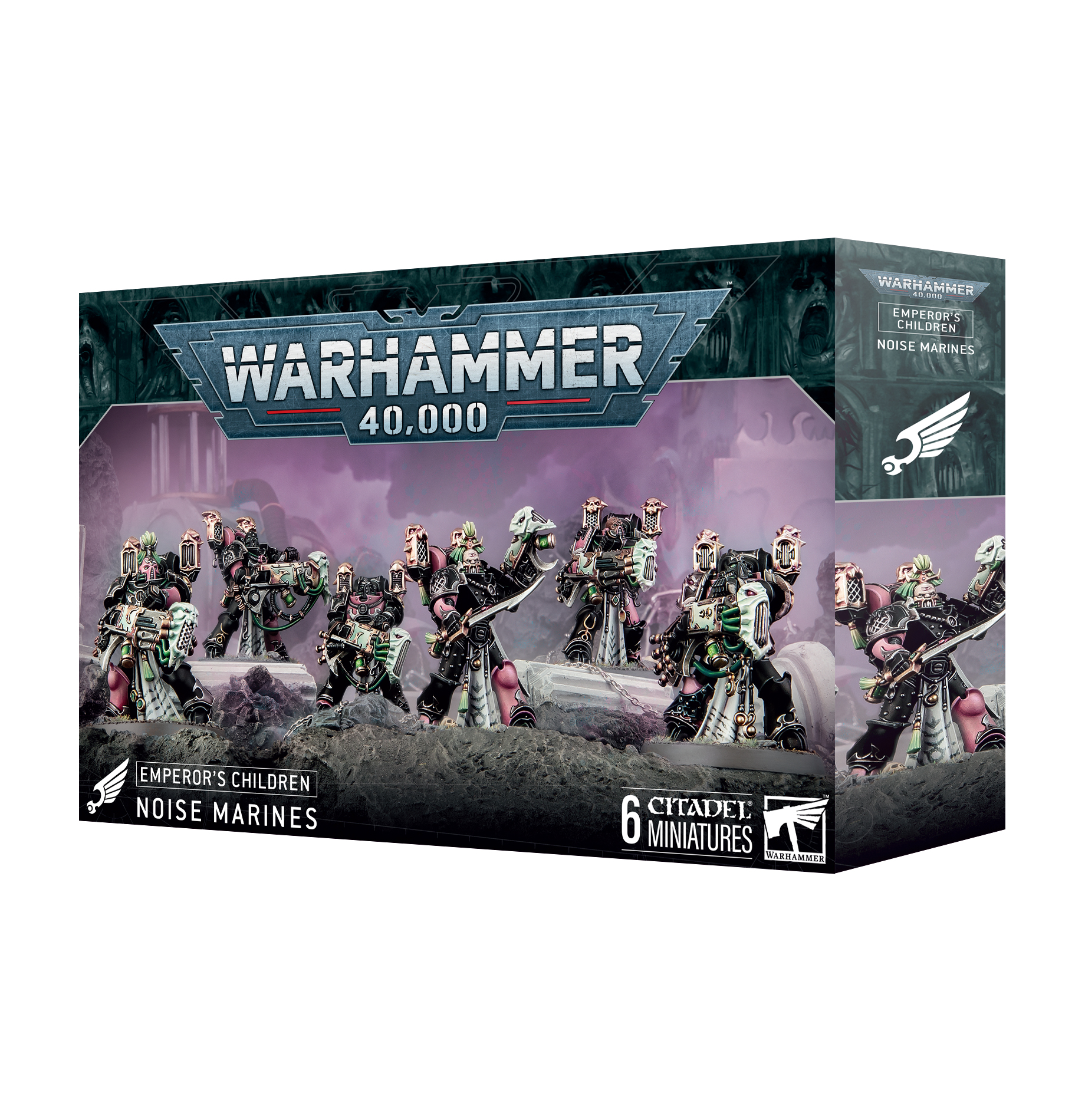 Warhammer 40,000: Chaos Space Marines: Emperors Children Noise Marines 