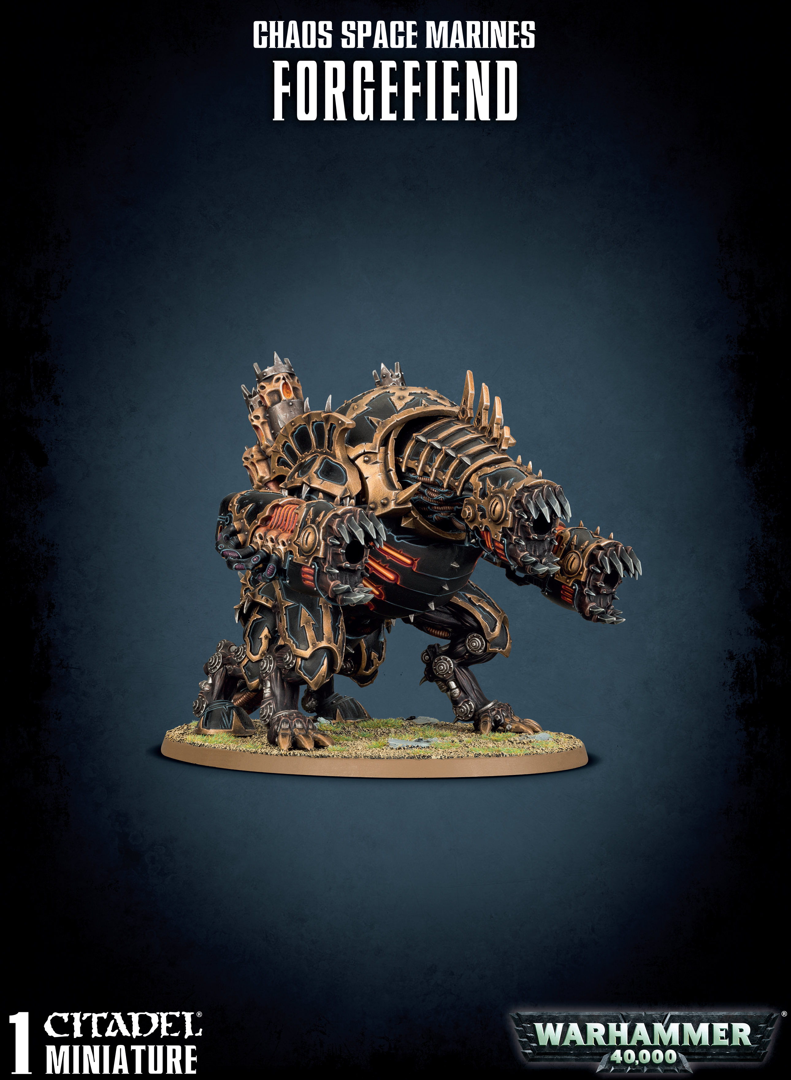 Warhammer 40,000: Chaos Space Marines: Forgefiend (Maulerfiend) 
