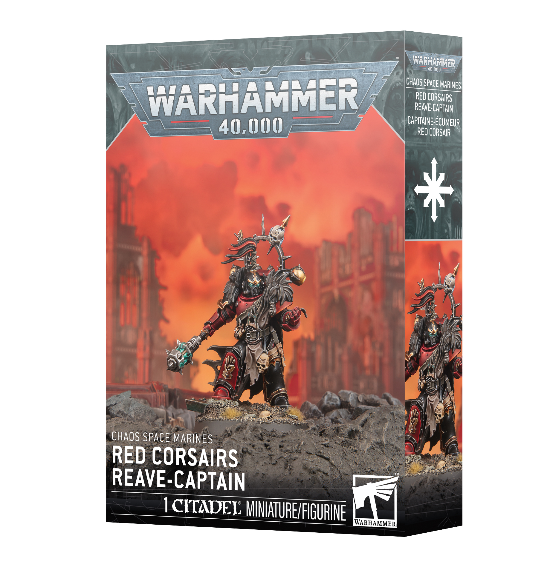 Warhammer 40,000: Chaos Space Marines: Red Corsairs Reave-Captain 