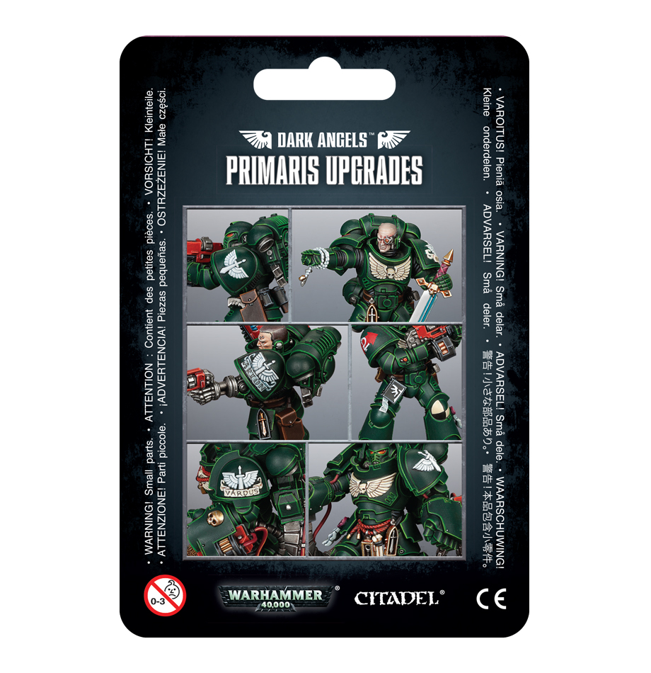 Warhammer 40,000: Dark Angels Primaris Upgrades 