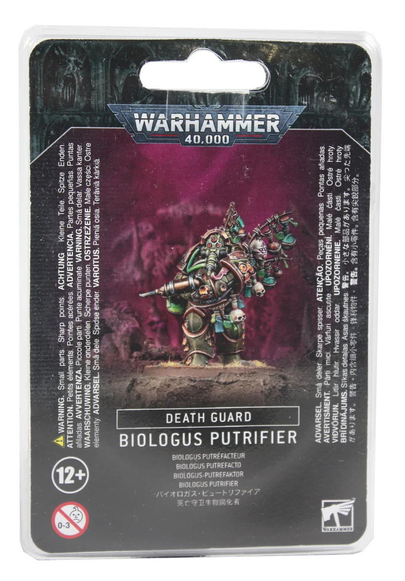 Warhammer 40,000: Death Guard: Biologus Putrifier 