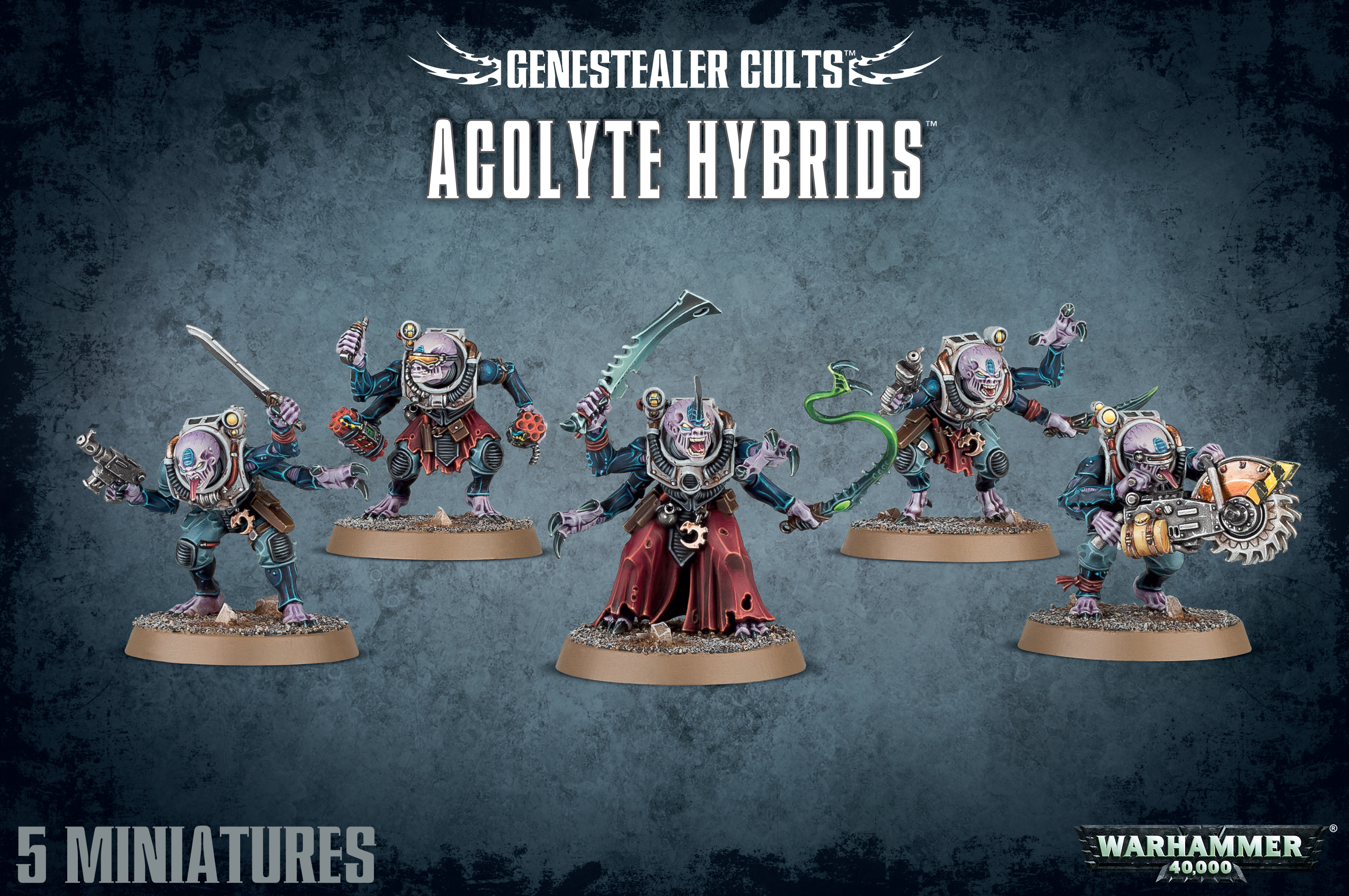 Warhammer 40,000: Genestealer Cults: Acolyte Hybrids 