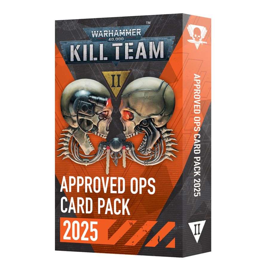 Warhammer 40,000: Kill Team: Critical Ops Tac Ops & Missions Card Pack 2025 