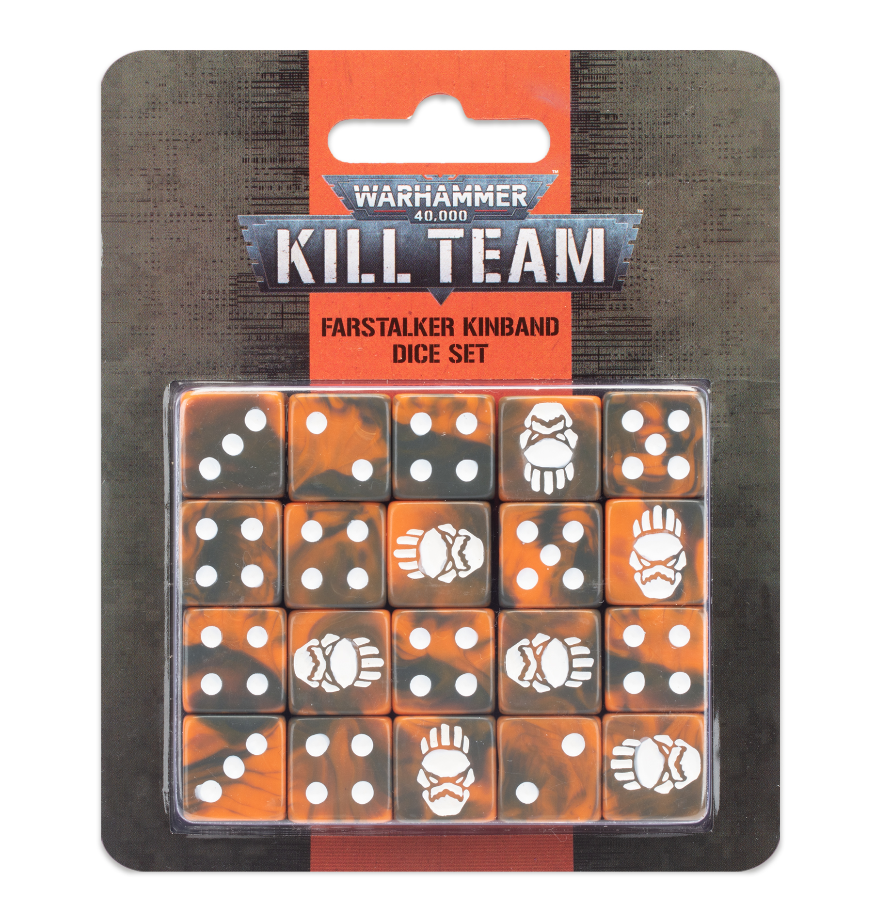 Warhammer 40,000: Kill Team: Farstalker Kinband Dice 