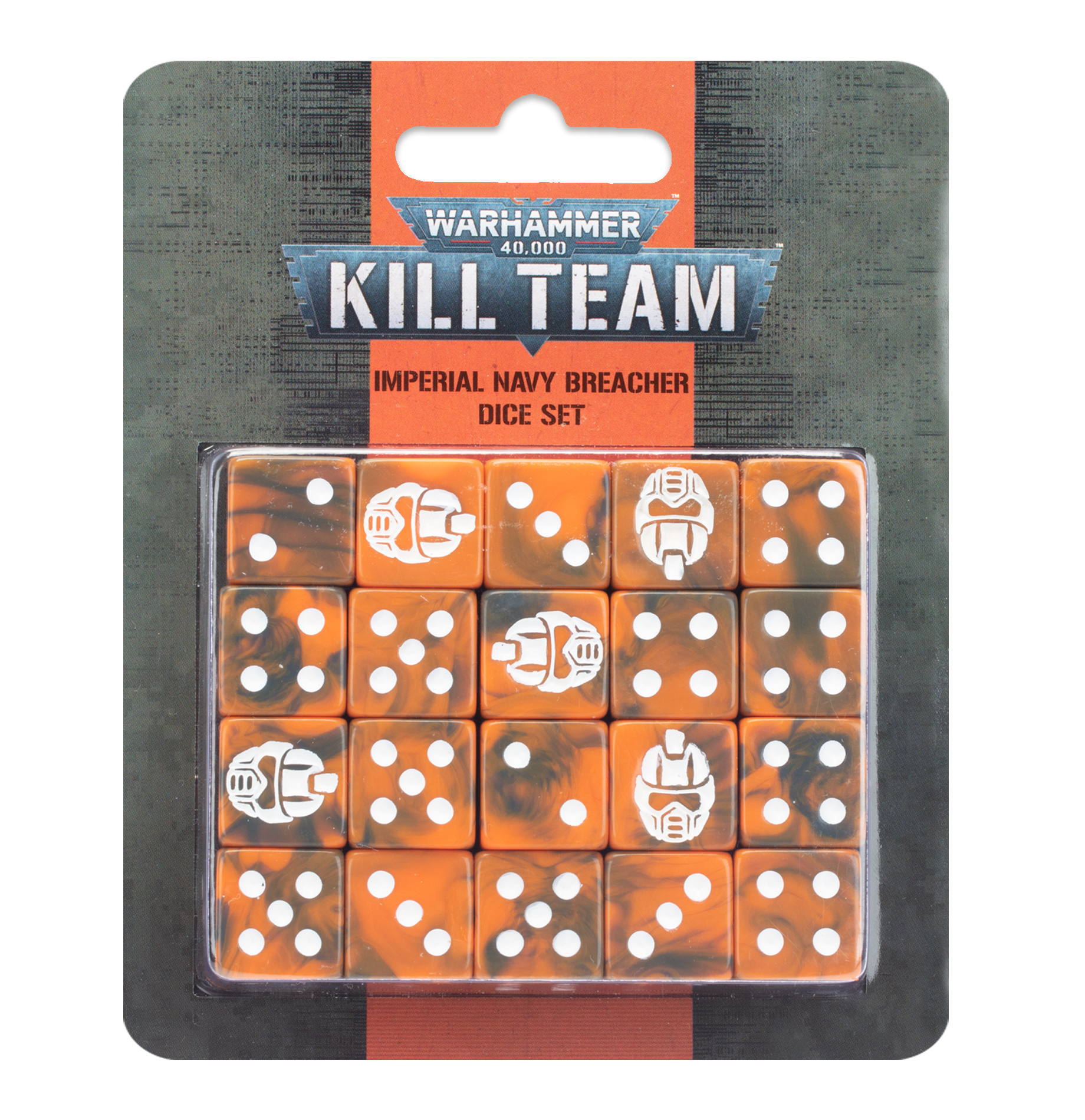 Warhammer 40,000: Kill Team: Imperial Navy Breacher Dice 