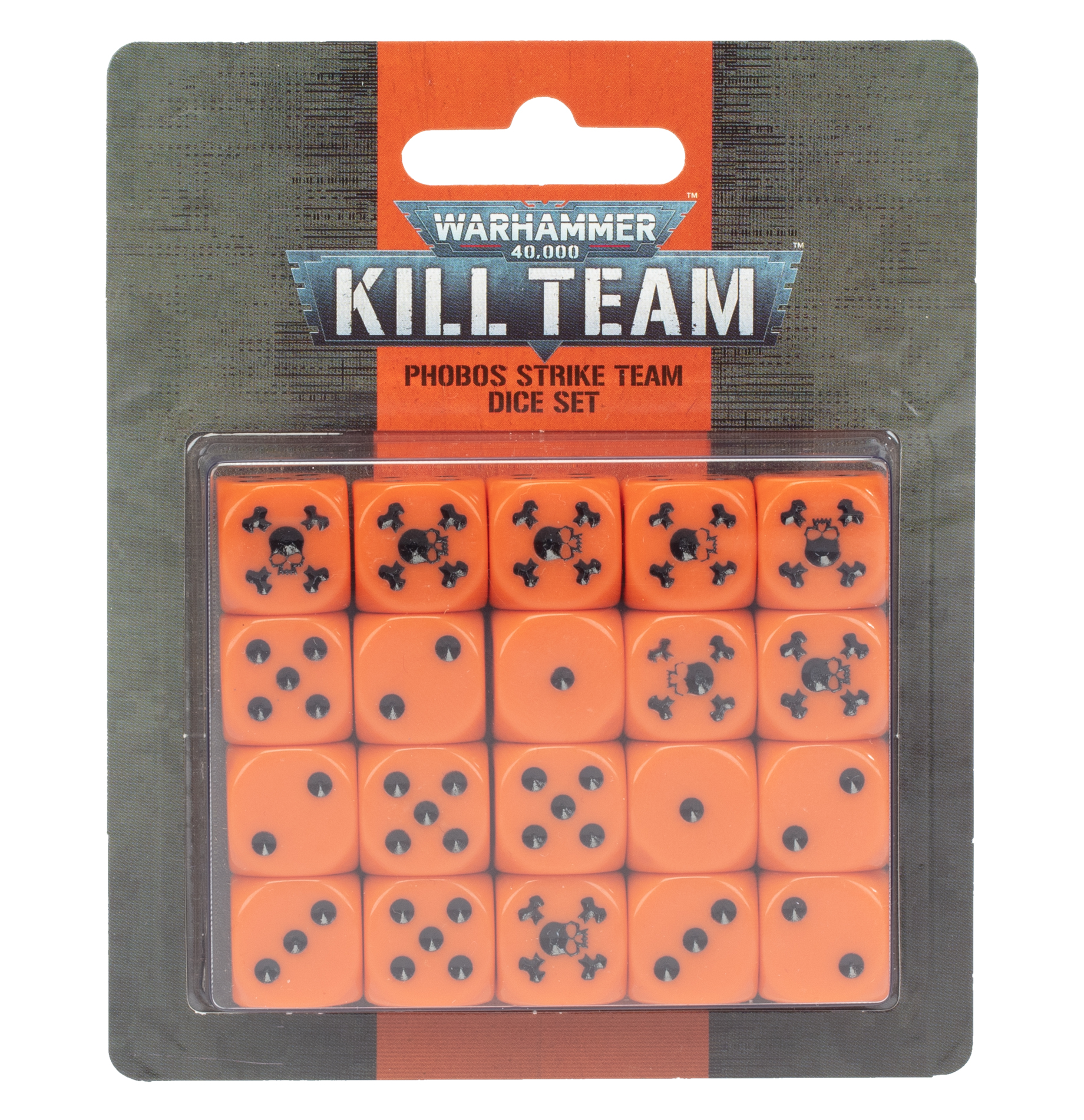 Warhammer 40,000: Kill Team: Phobos Strike Team Dice 