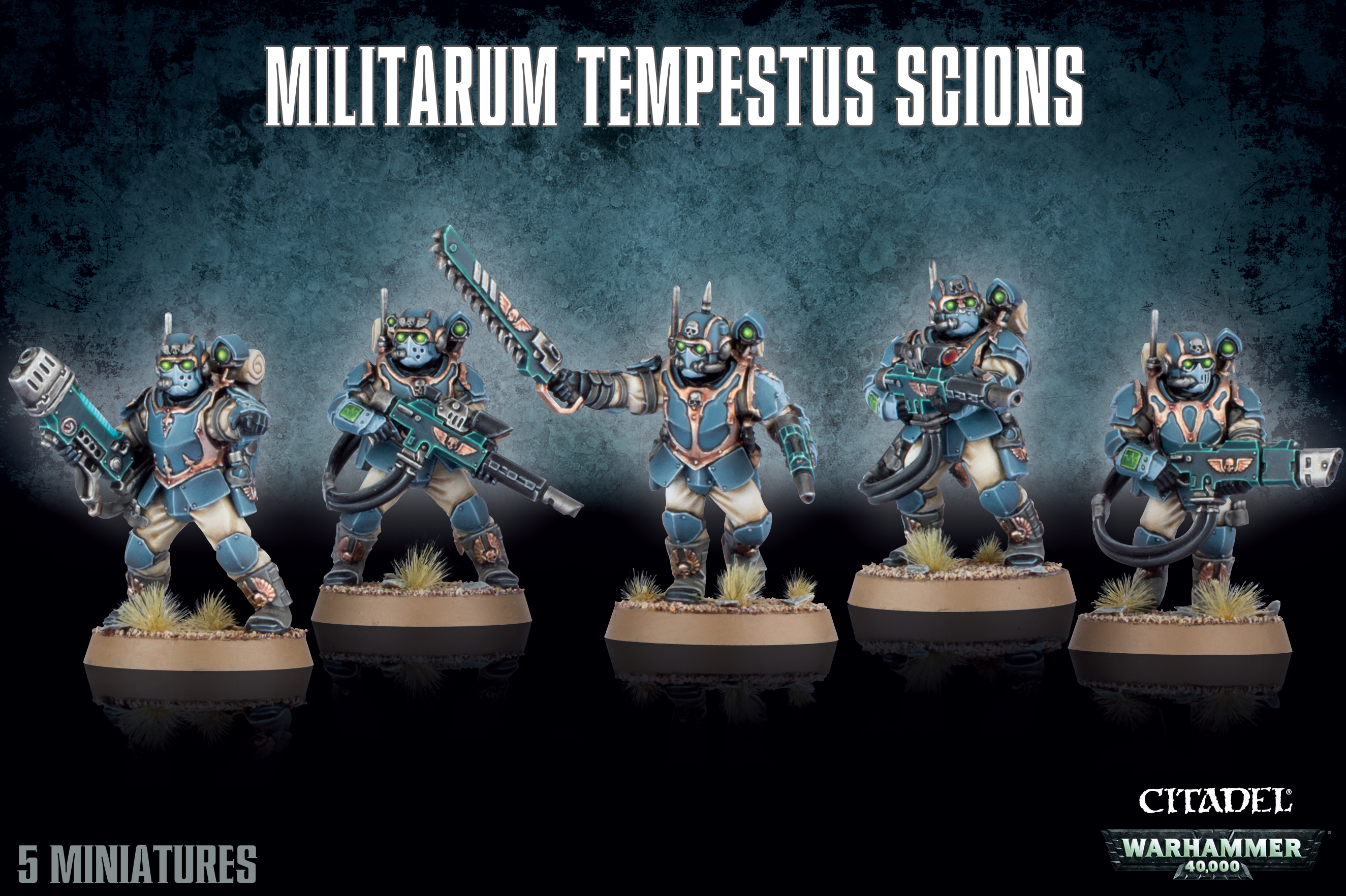 Warhammer 40,000: Militarum Tempestus: Scions/ Command Squad  