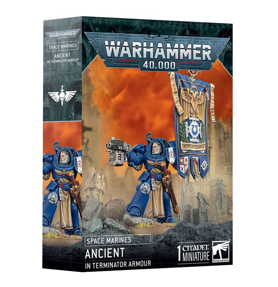 Warhammer 40,000: Space Marines: Ancient in Terminator Armour 