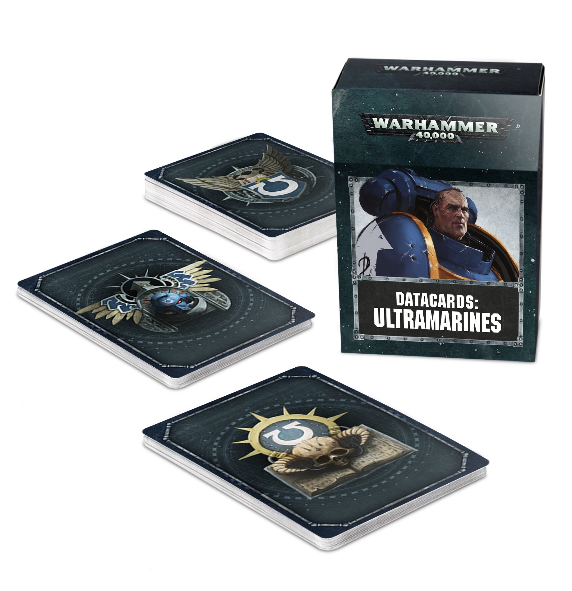 Warhammer 40,000: Space Marines: Datacards: Ultramarines (2019) 