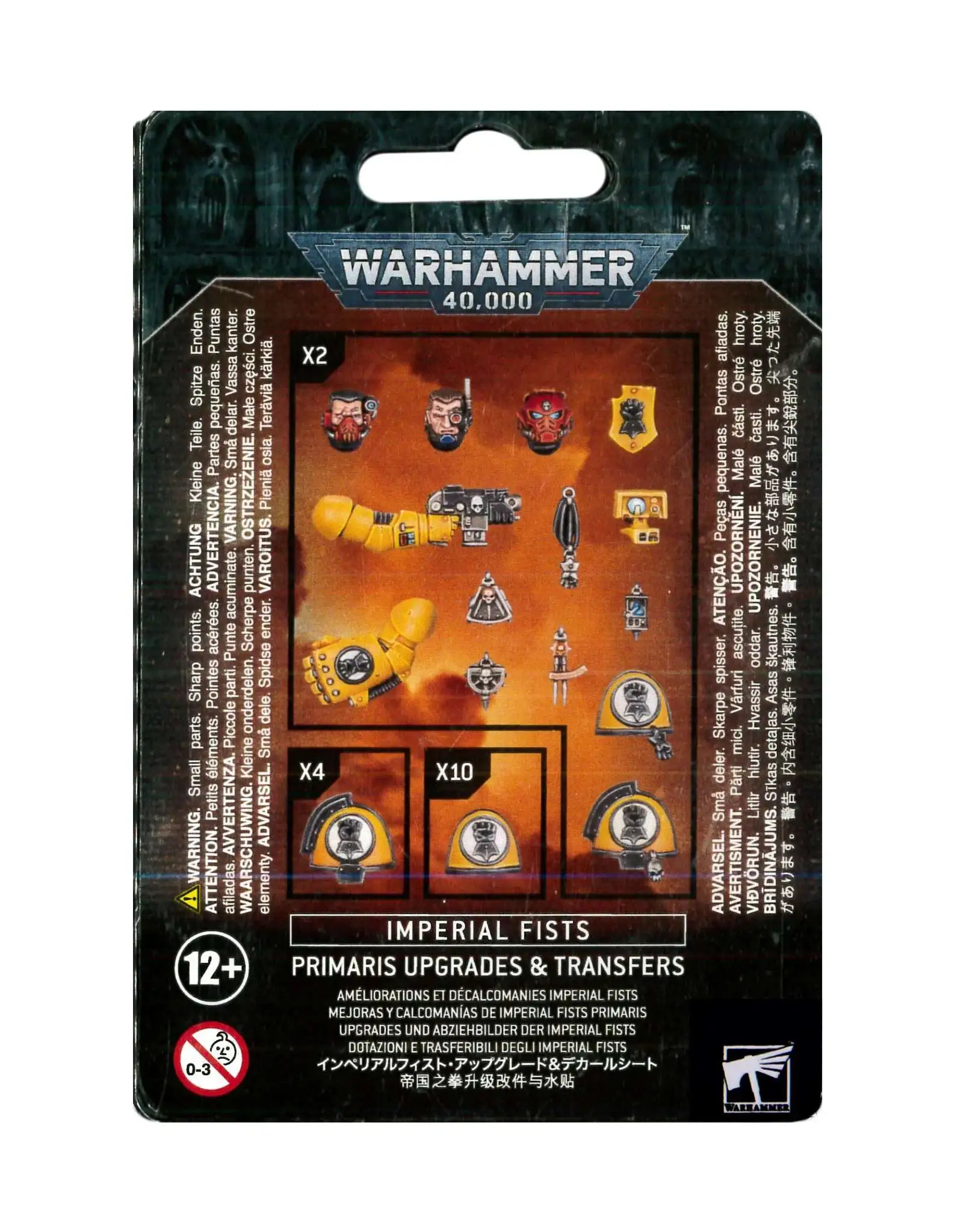 Warhammer 40,000: Space Marines: Imperial Fists Primaris Upgrades & Transfers 