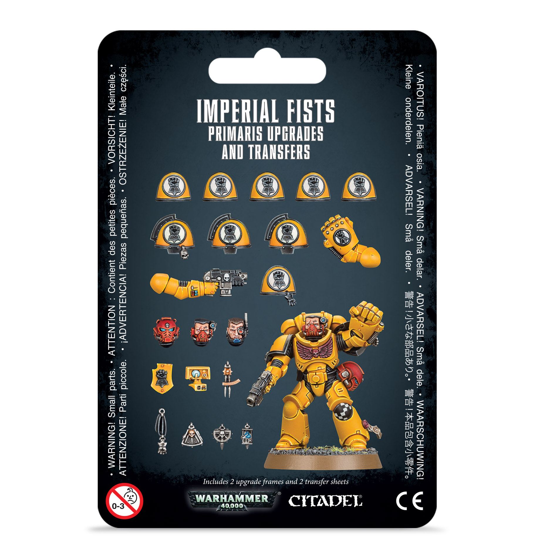 Warhammer 40,000: Space Marines: Imperial Fists Primaris Upgrades & Transfers 