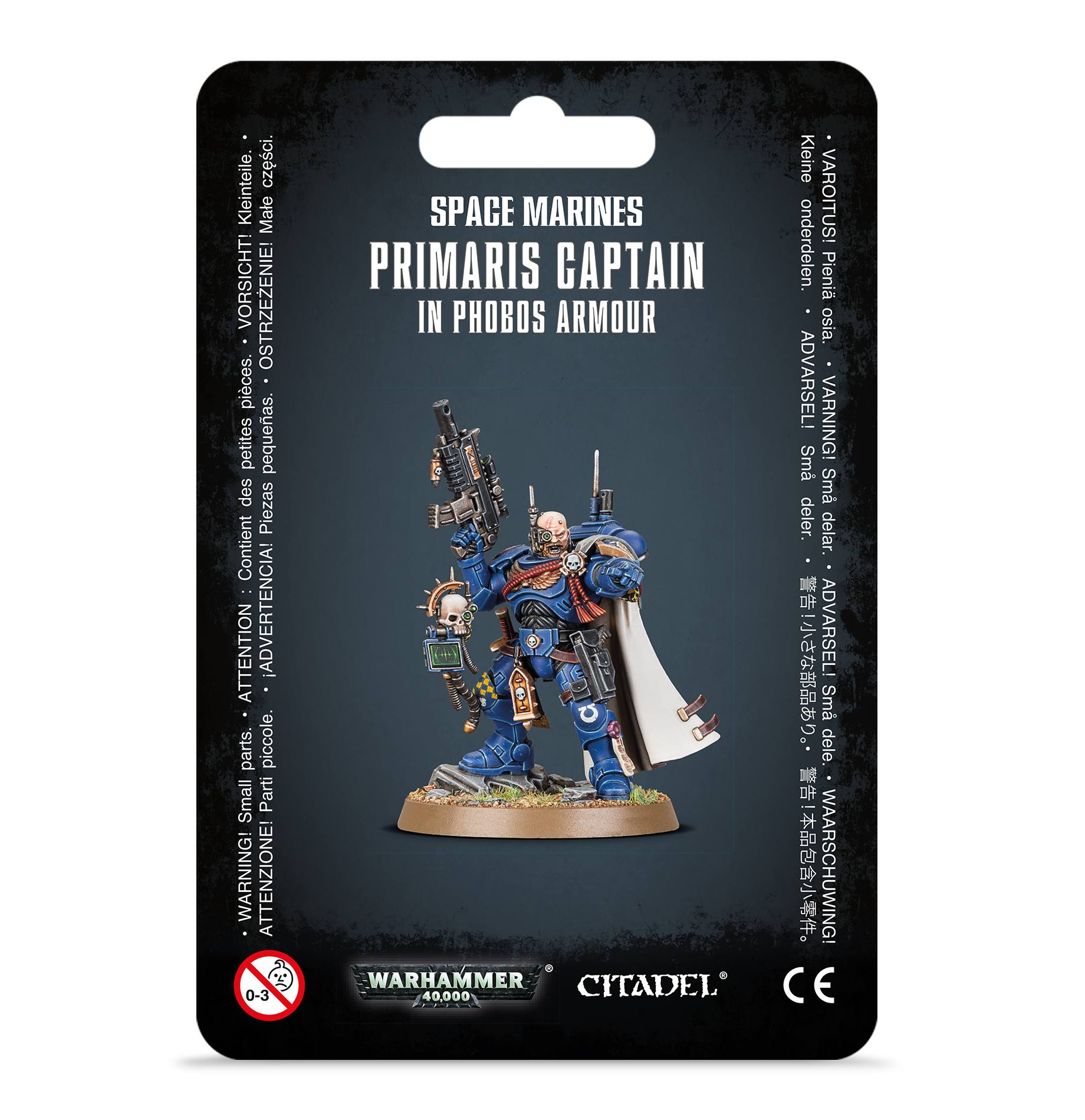 Warhammer 40,000: Space Marines: Primaris Captain in Phobos Armour 