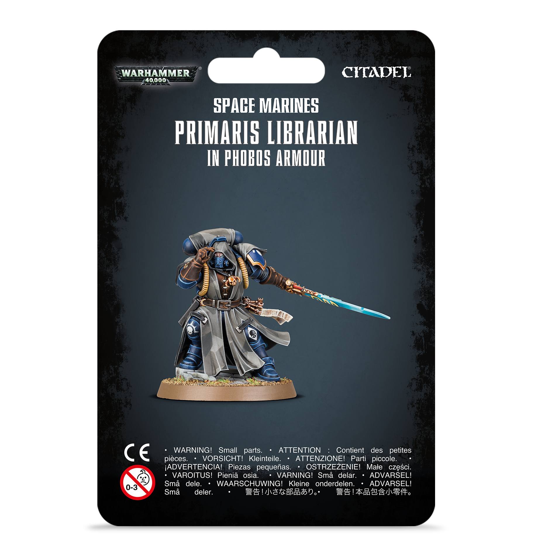 Warhammer 40,000: Space Marines: Primaris Librarian in Phobos Armour 