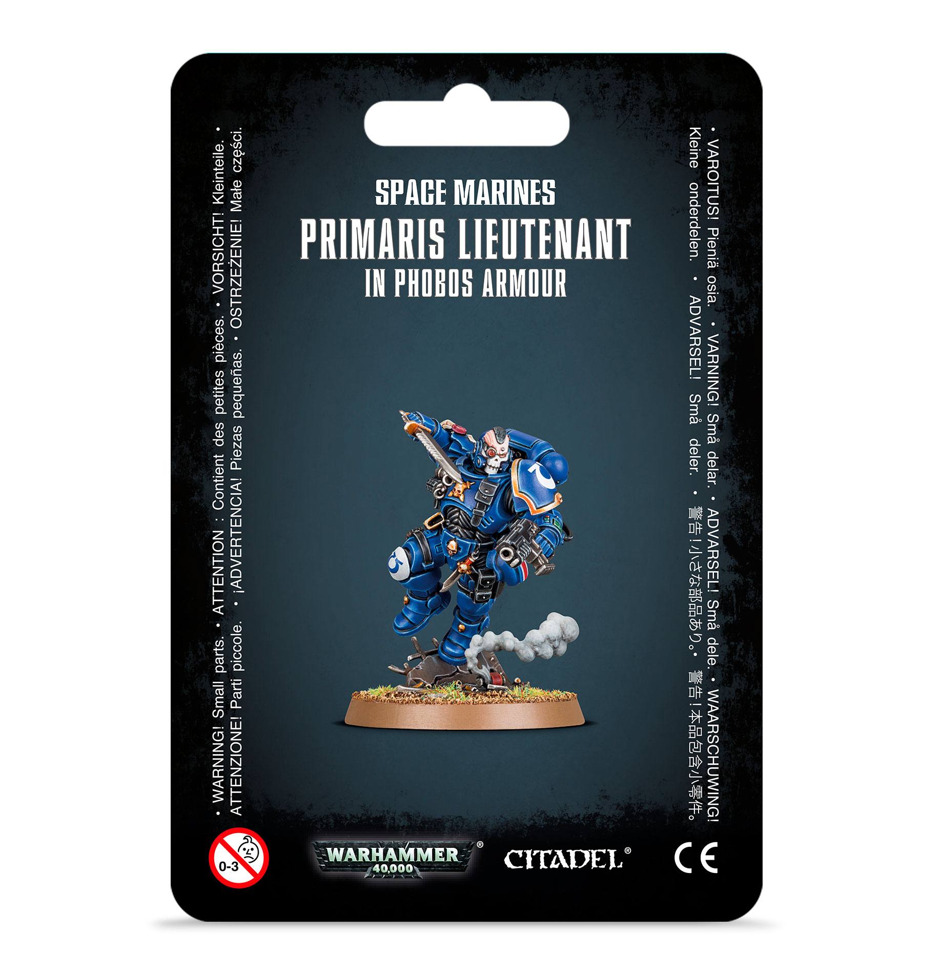 Warhammer 40,000: Space Marines: Primaris Lieutenant in Reiver Armour 