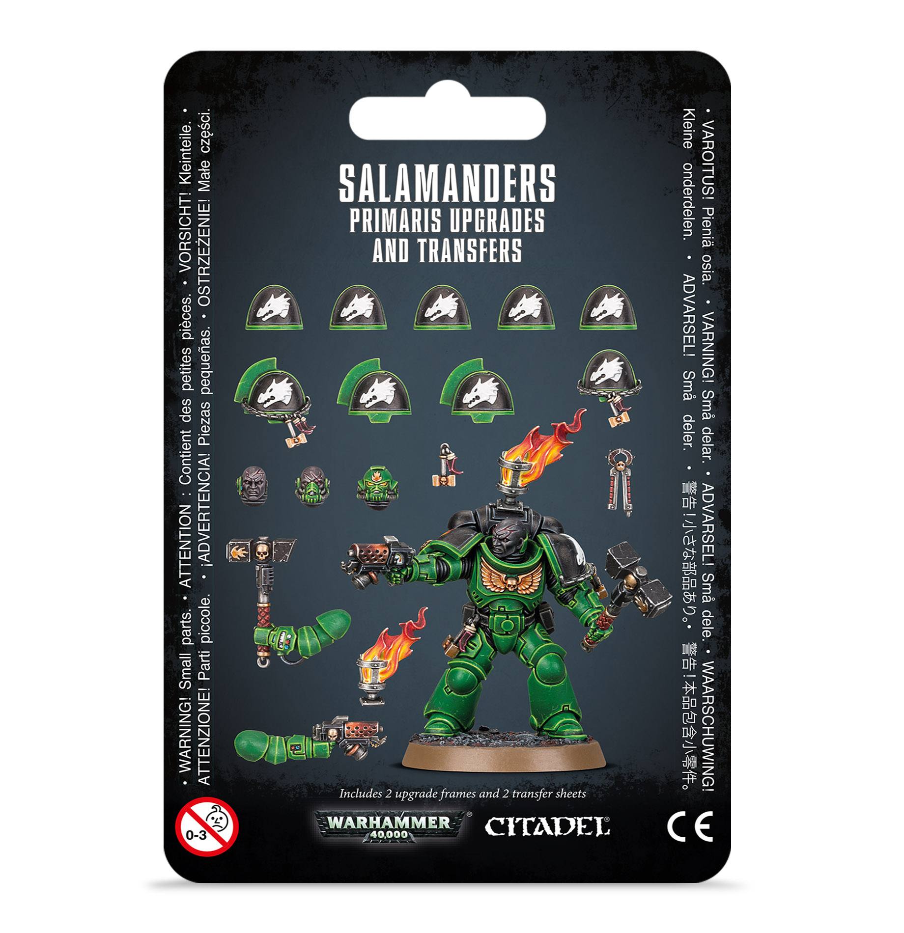 Warhammer 40,000: Space Marines: Salamanders Primaris Upgrades & Transfers 