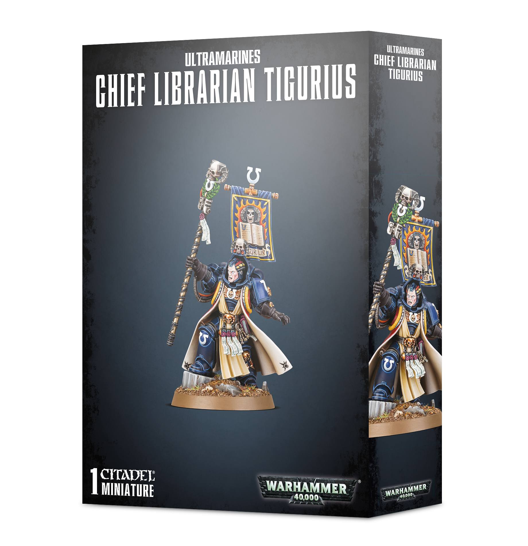 Warhammer 40,000: Space Marines: Ultramarines Chief Librarian Tigurius 