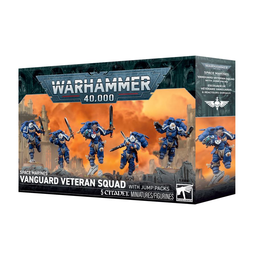 Warhammer 40,000: Space Marines: Vanguard Veteran Squad with Jump Packs (2026) 
