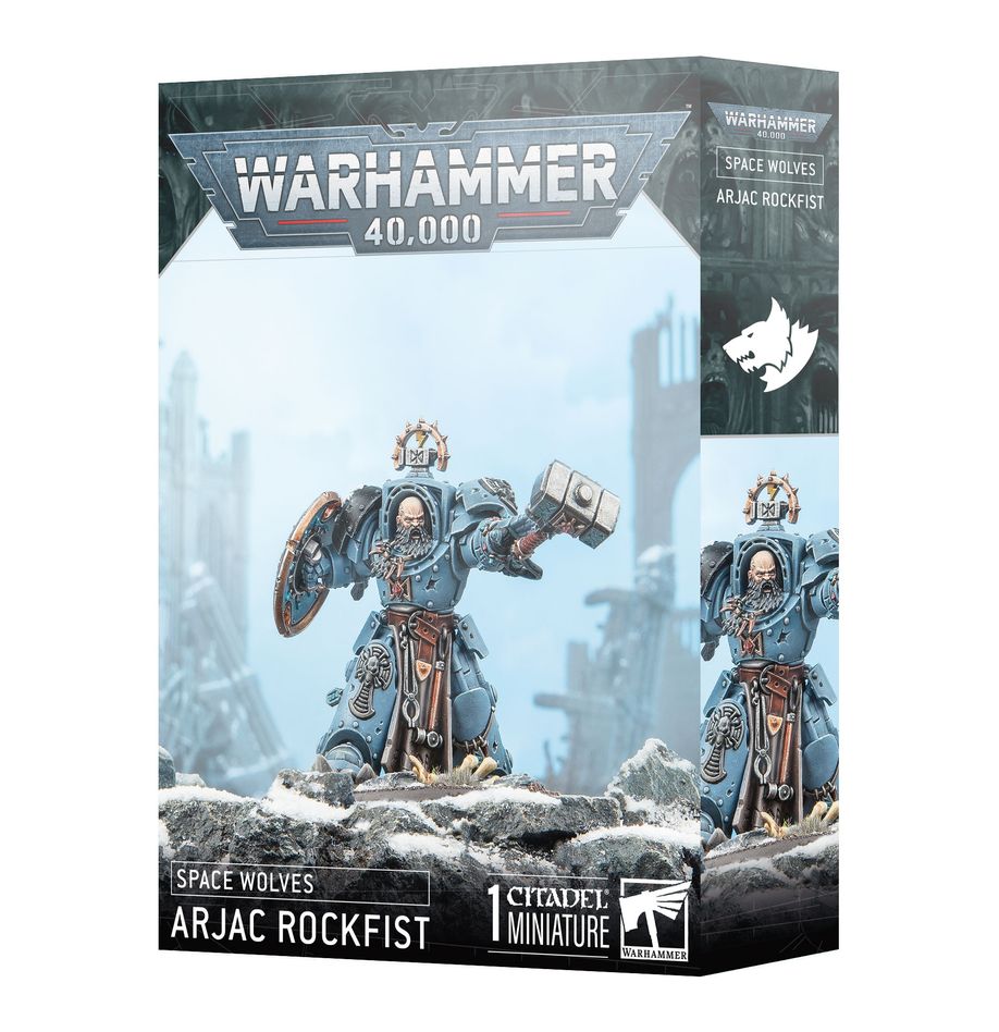 Warhammer 40,000: Space Wolves: Arjac Rockfist 