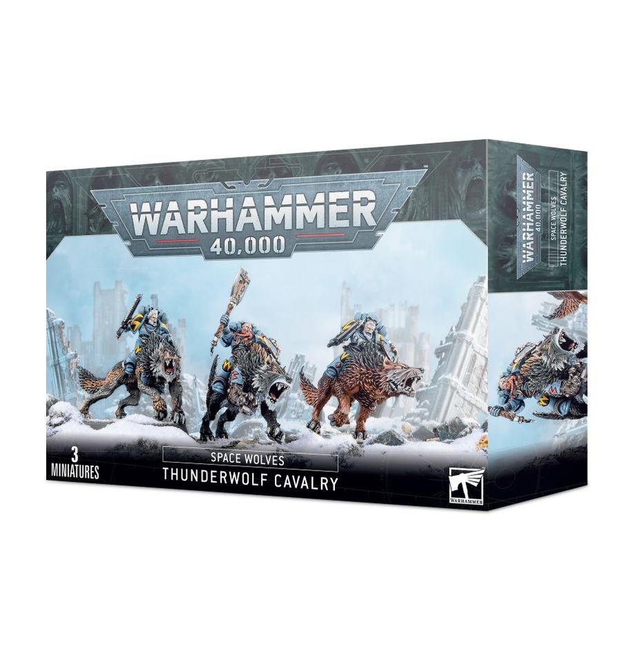 Warhammer 40,000: Space Wolves: Thunderwolf Cavalry 