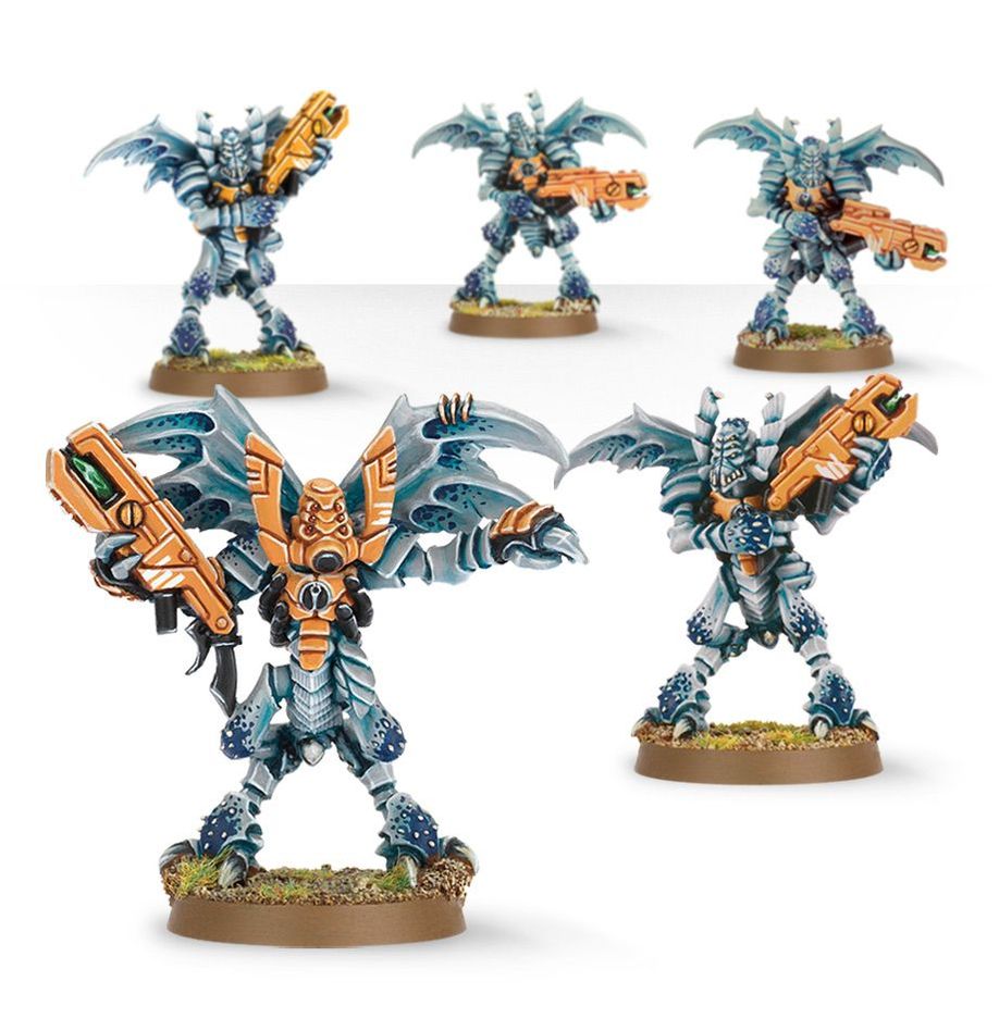 Warhammer 40,000: Tau Empire: Vespid Stingwings 