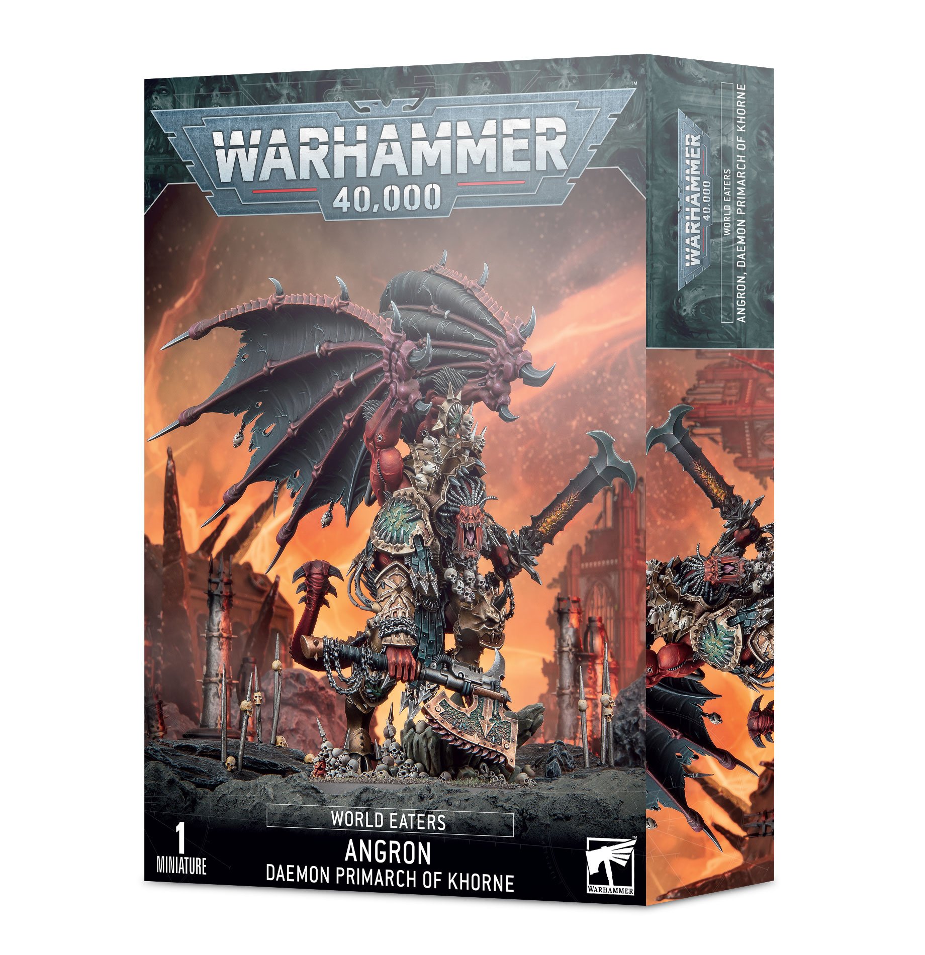 Warhammer 40,000: World Eaters: Angron Daemon Primarch of Khorne 