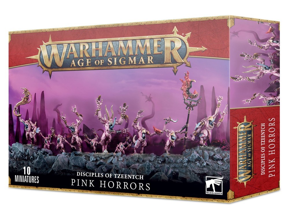 Warhammer: Age Of Sigmar: Chaos Daemons: Tzeentch Pink Horrors 
