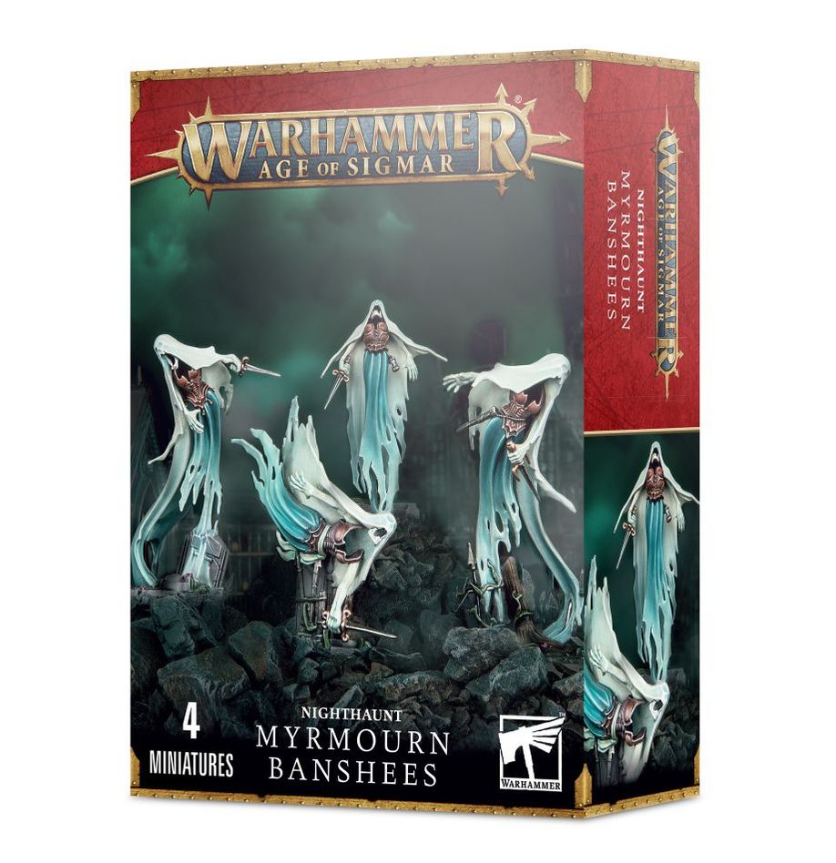 Warhammer Age Of Sigmar: Nighthaunt: Myrmourn Banshees 