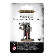 Warhammer Age Of Sigmar: Ossiarch Bonereapers: VOKMORTIAN MASTER OF THE BONE-TITHE 