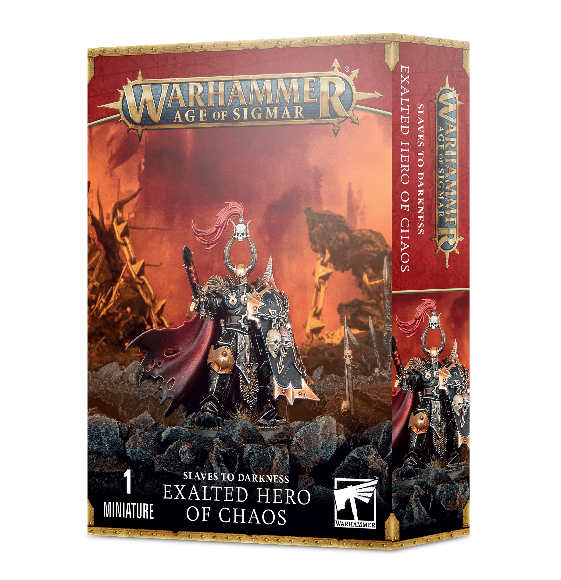Warhammer Age Of Sigmar: Slaves To Darkness: Exalted Hero Of Chaos 