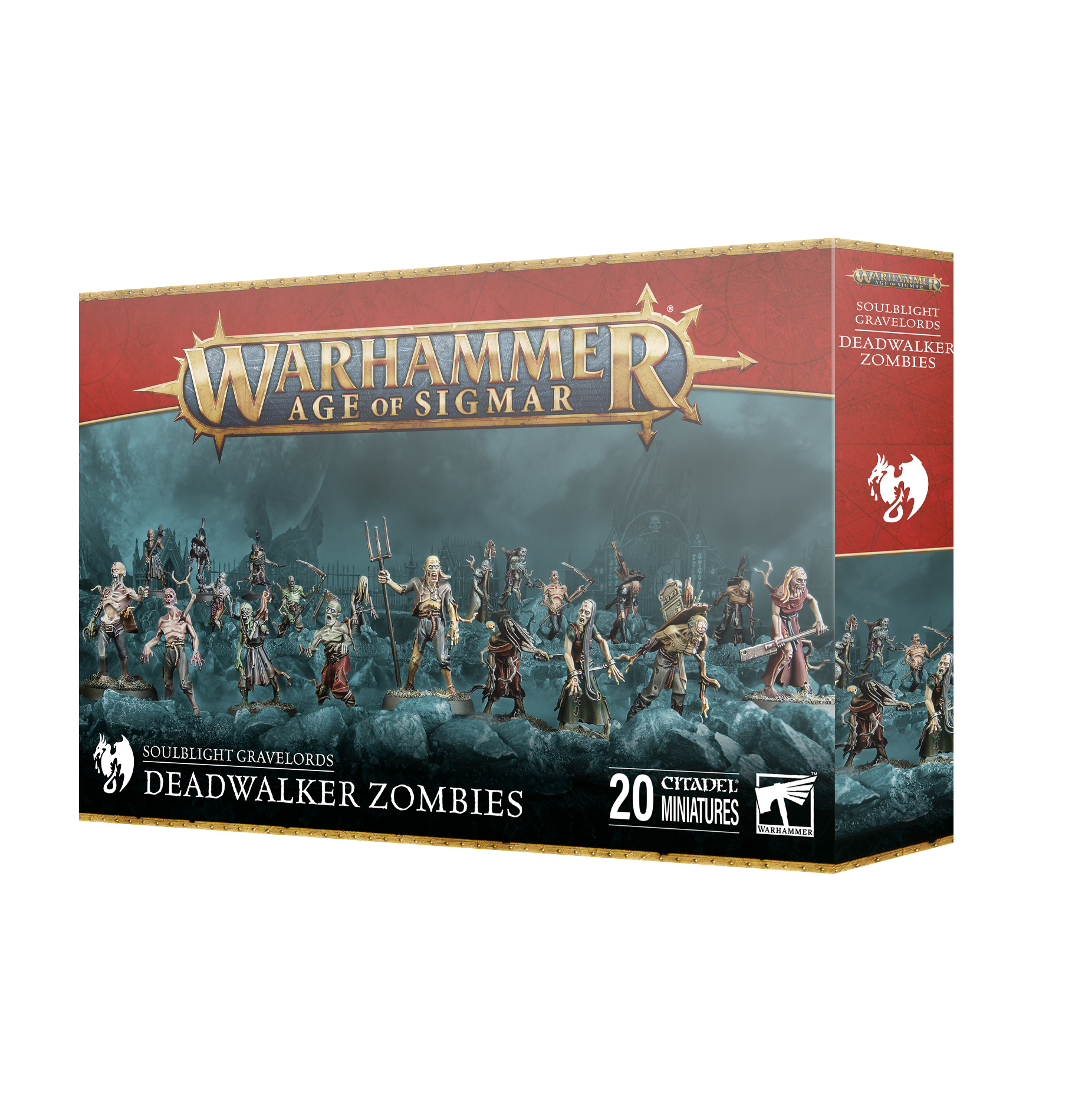 Warhammer Age Of Sigmar: Soulblight Gravelords: Deadwalker Zombies 