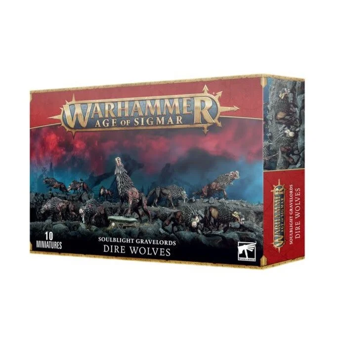 Warhammer Age Of Sigmar: Soulblight Gravelords: Dire Wolves 