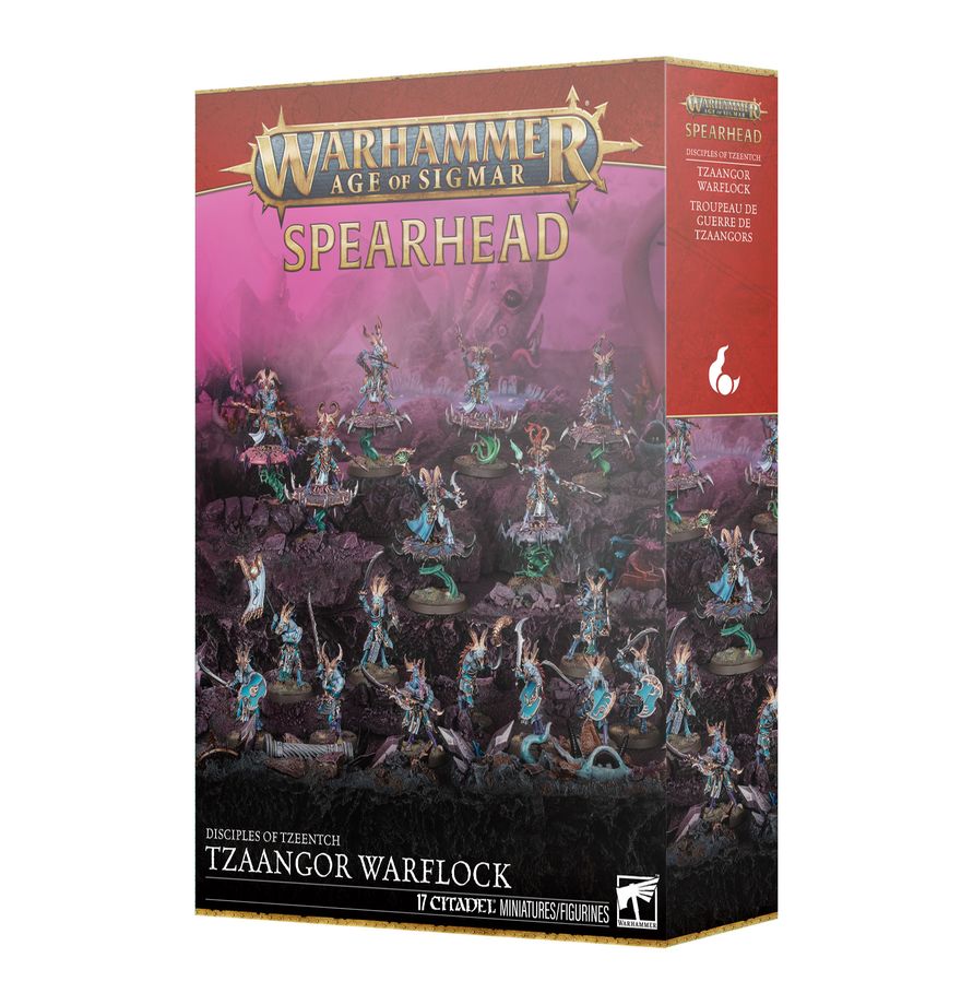 Warhammer: Age Of Sigmar: Spearhead: Disciples of Tzeentch: Tzaangor Warflock 