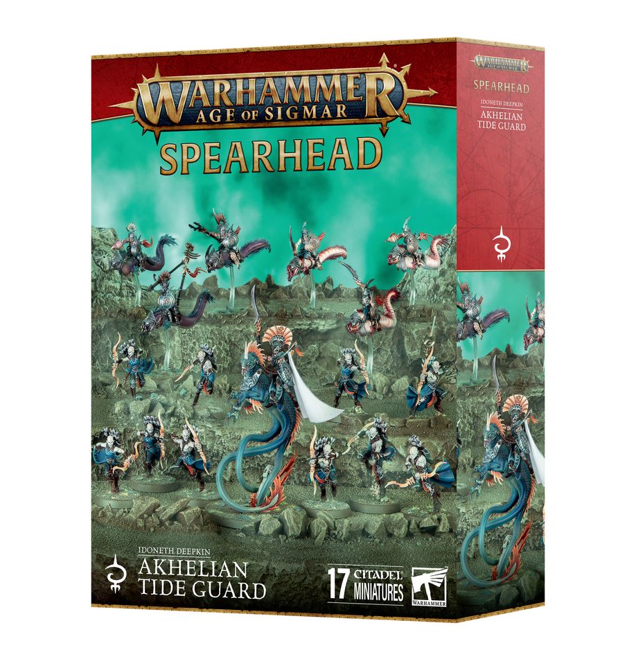 Warhammer: Age Of Sigmar: Spearhead: Idoneth Deepkin: Akhelian Tide Guard 