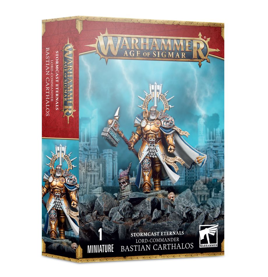 Warhammer: Age Of Sigmar: Stormcast Eternals: Lord-Commander Bastian Carthalos 