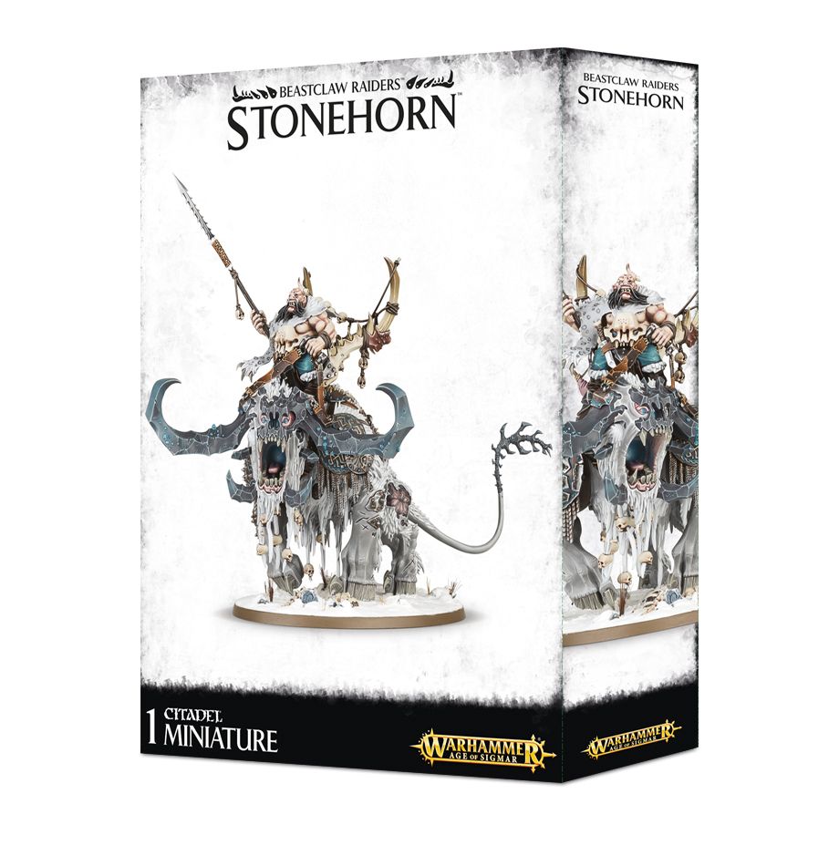 Warhammer Age of Sigmar: Beastclaw Raiders: Stonehorn/ Huskard/ Thundertusk 