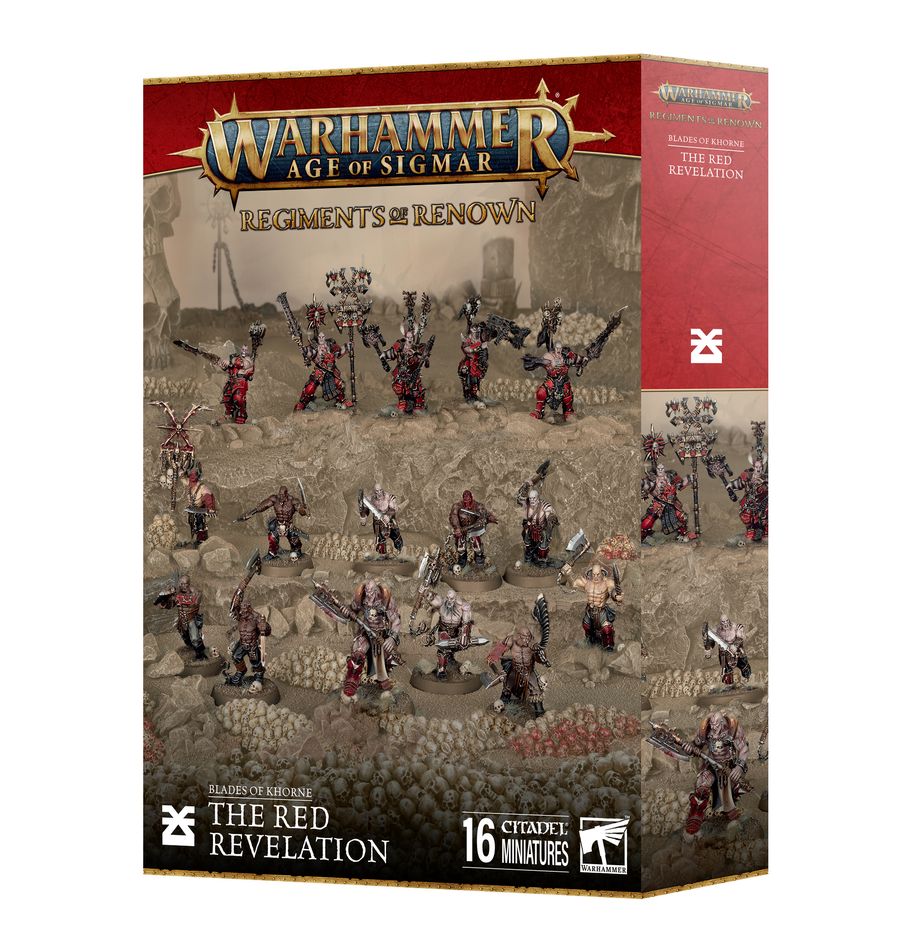 Warhammer Age of Sigmar: Blades of Khorne: Regiment of Renown: The Red Revelation 