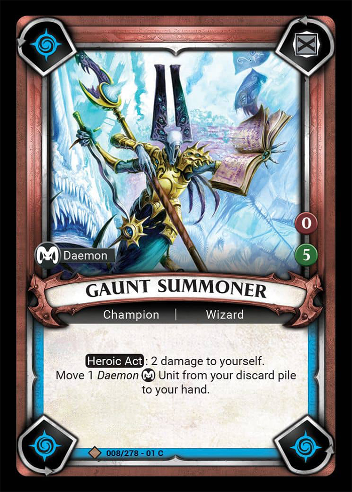 Warhammer Age of Sigmar Champions: 008: Gaunt Summoner 