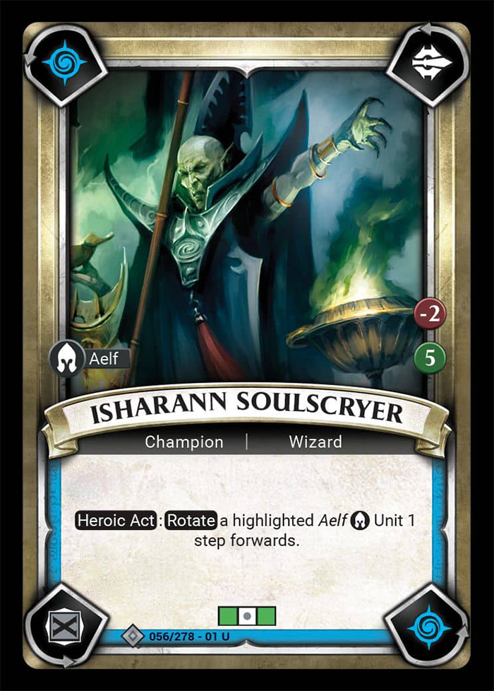 Warhammer Age of Sigmar Champions: 056- Isharann Soulscryer 